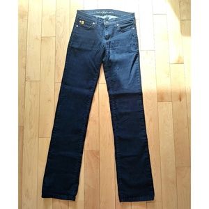 Tall Dark Wash Bootcut Jeans Size 26